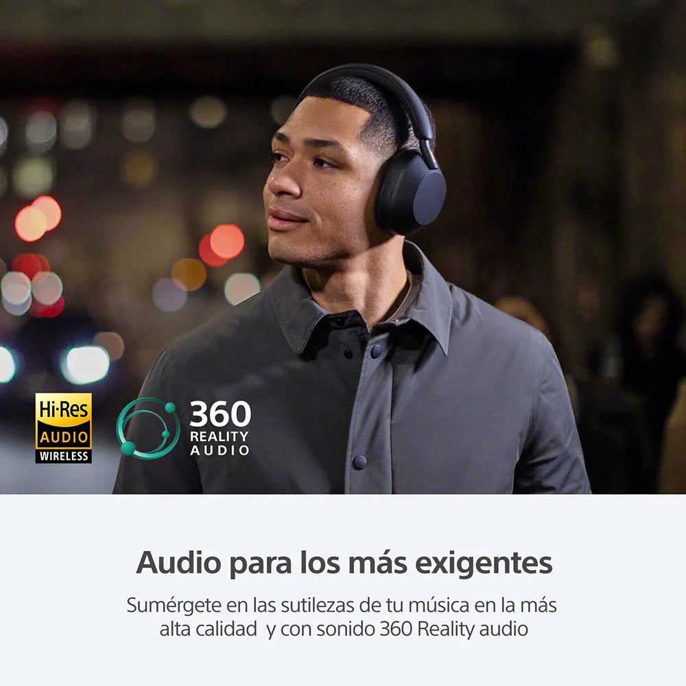 Audífonos inalámbricos con noise cancelling WH-1000XM5 (black)