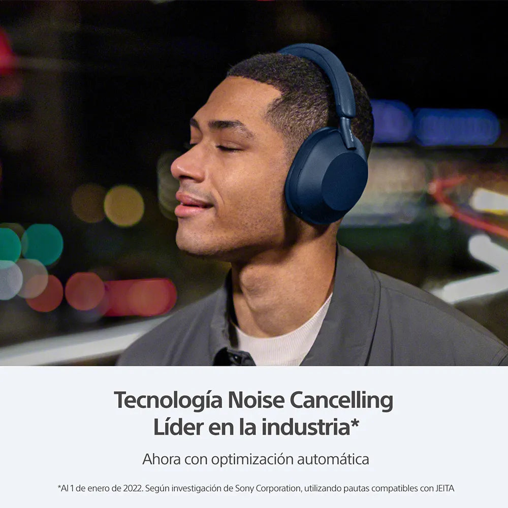 Audífonos inalámbricos con noise cancelling WH-1000XM5 (blue)